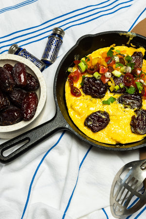 Caramelized Date Omelette