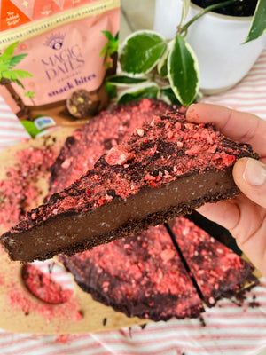 Salted Dark Chocolate Tart