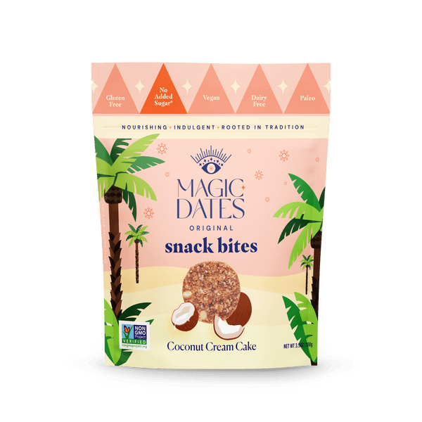 Date Snack Bites <br> Coconut Cream Cake MAGICdATES 