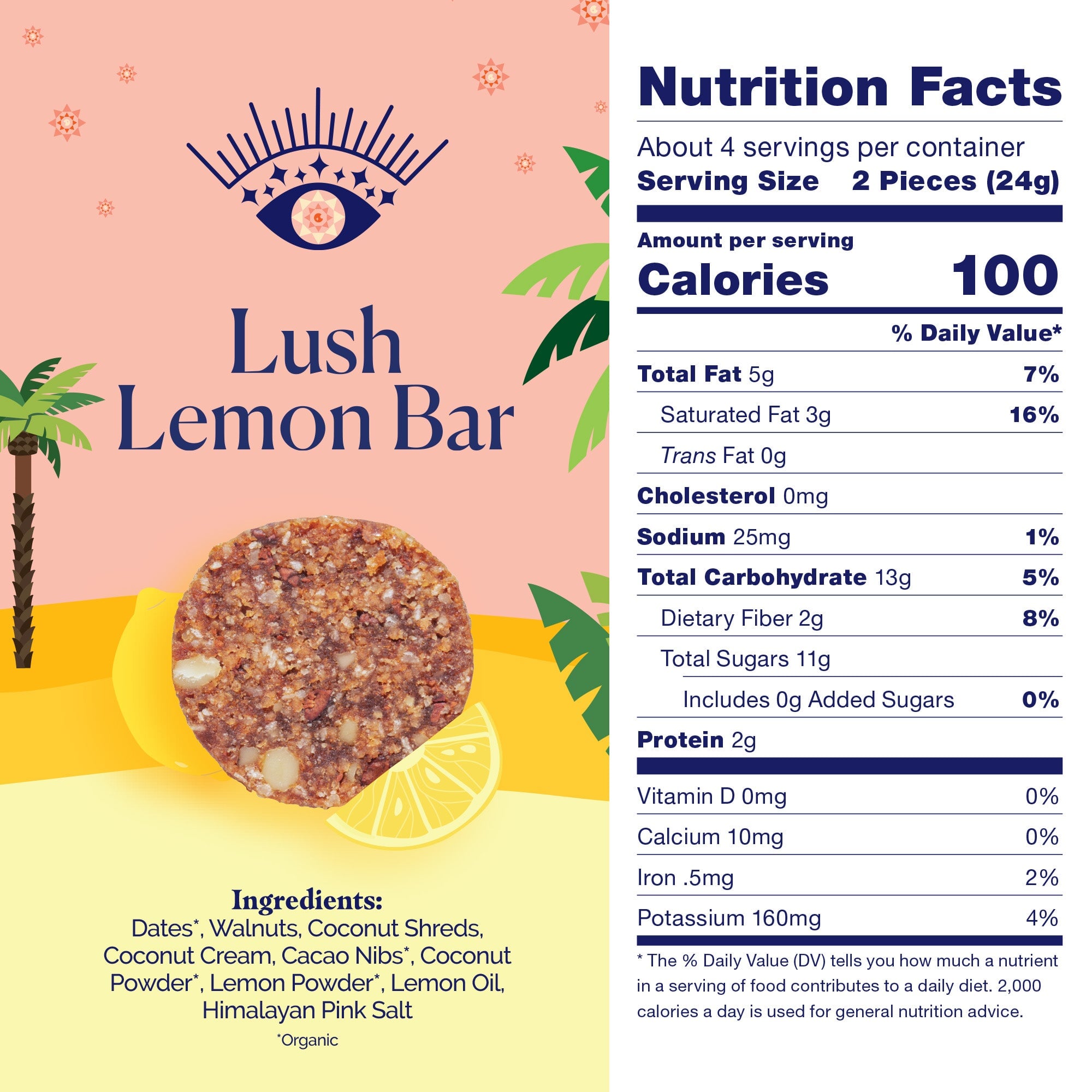 Date Snack Bites <br> Lush Lemon Bar MAGICdATES 