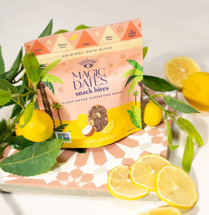 Date Snack Bites <br> Lush Lemon Bar MAGICdATES 